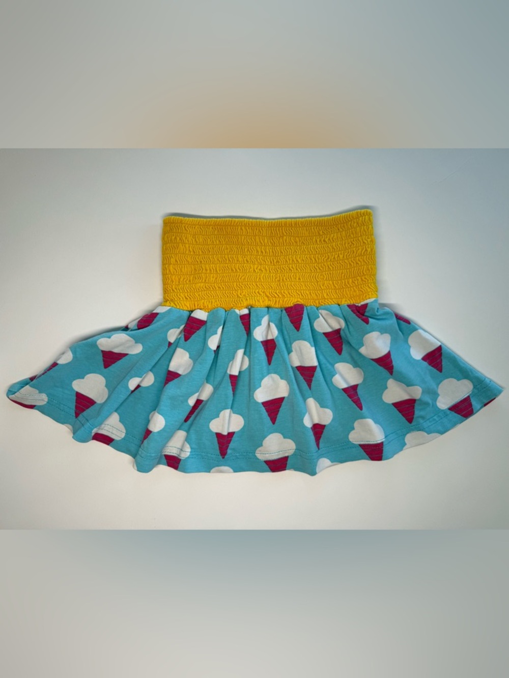 Maxomorra Ice Cream Skirt 86/92 Organic Cotton Toddler Euro Kids Summer Play